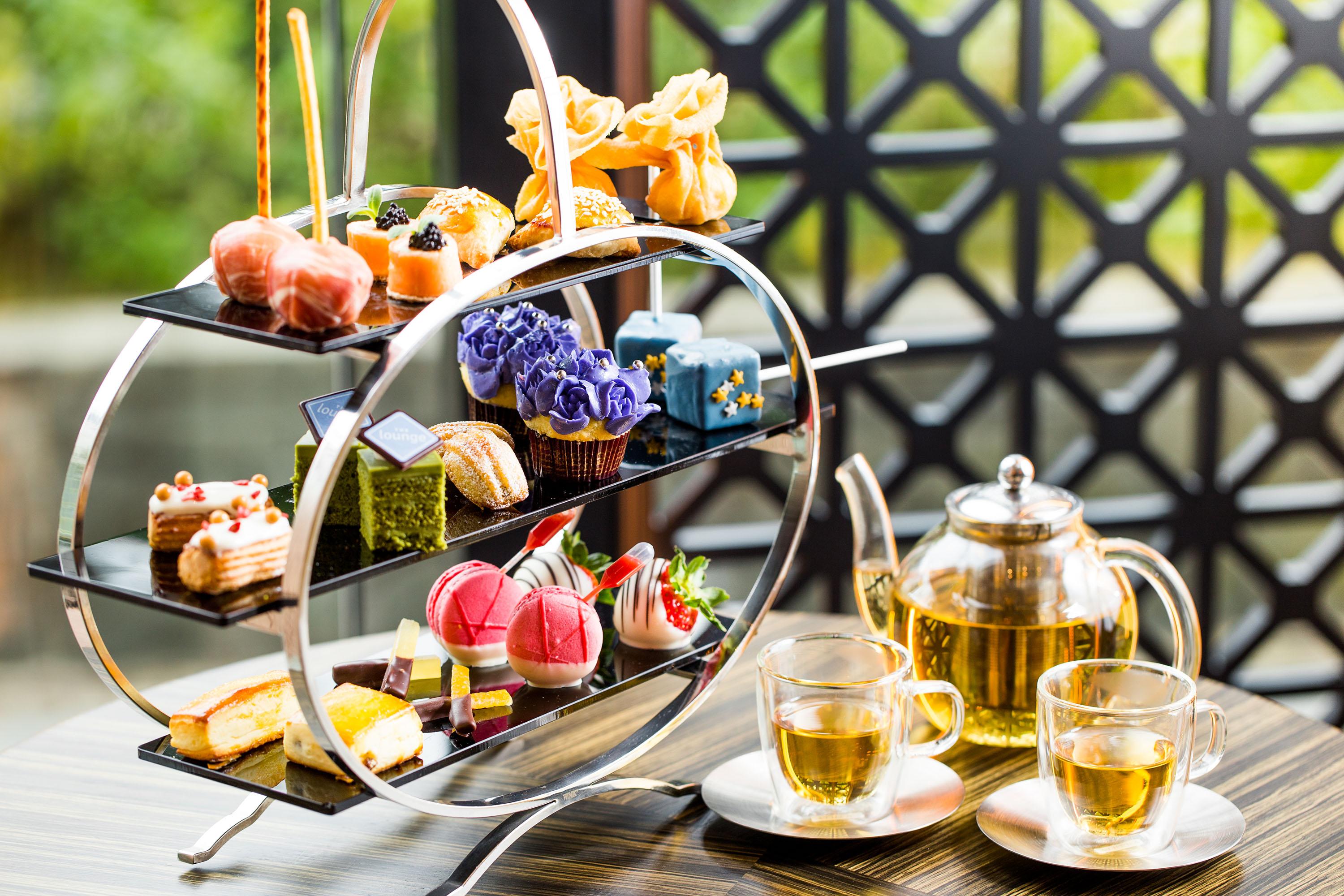 New World Millennium Hong Kong Hotel Экстерьер фото Afternoon tea at the Mandarin Oriental, Tokyo